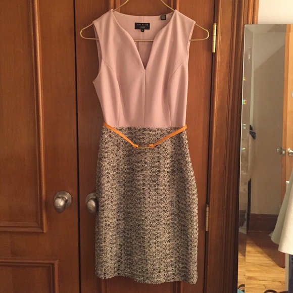 ted baker tweed dress